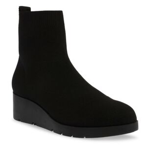 Anne Klein Women's Quest Wedge Booties - Black, 9.5M